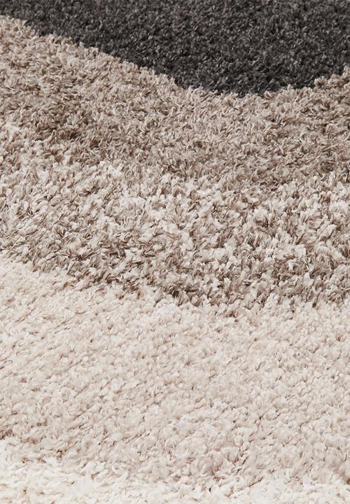 Fotakis - Gipsy shaggy rug - track grey
