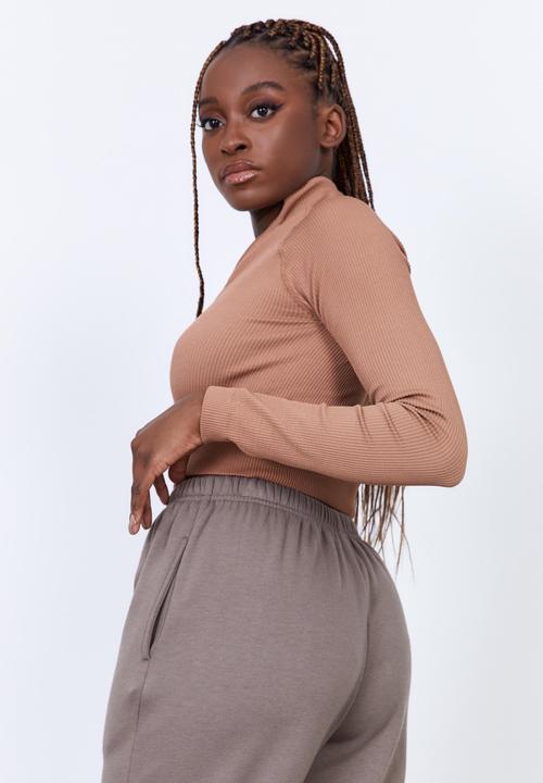 Factorie - Super slouchy trackpant - burnt iron
