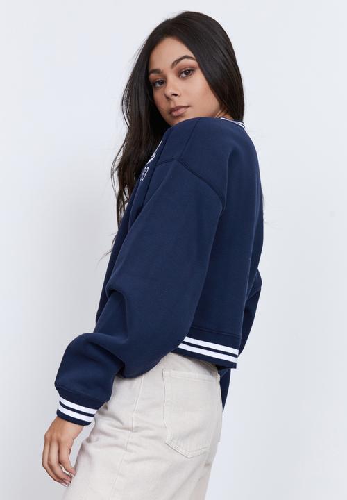 Factorie - Varsity v-neck - navy blazer