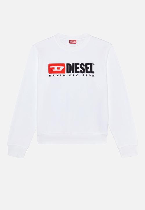 Diesel  - S-ginn-div sweater - white