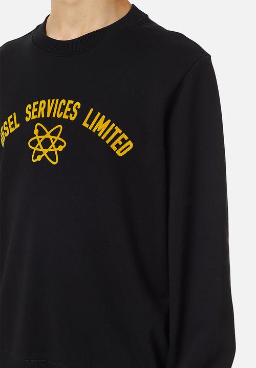 Diesel  - S-ginn-c3 sweater - black