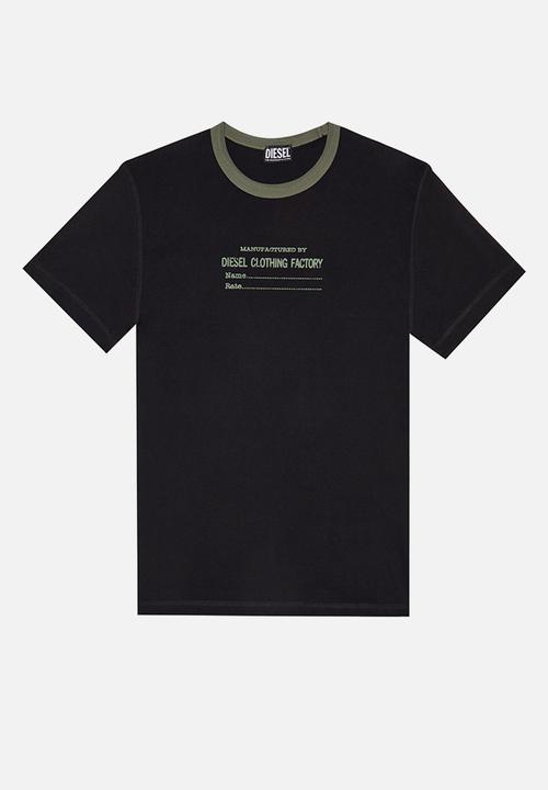 Diesel  - T-diegor-c3 short sleeve tee - black