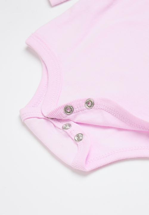 Cotton On - The long sleeve ruffle bubbysuit - pale violet