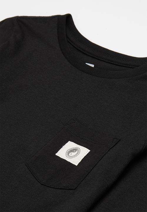 Cotton On - Core long sleeve tee - black