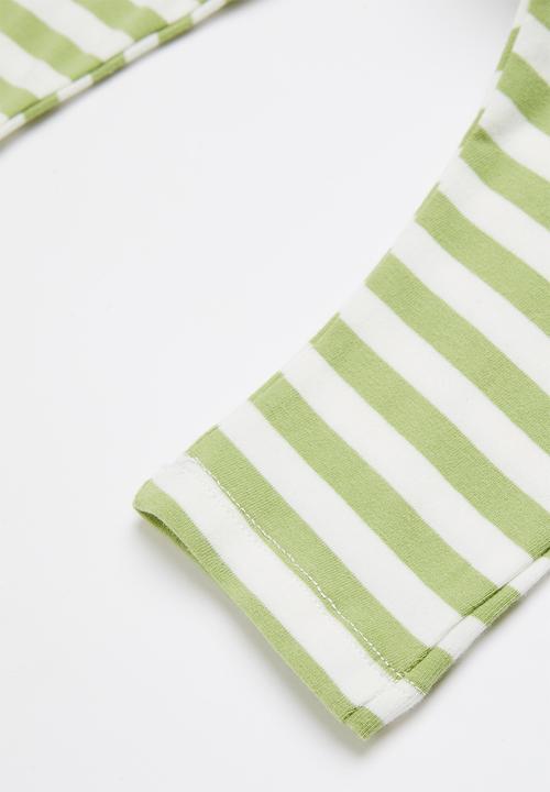 Cotton On - The legging - cactus/vanilla hannah stripe
