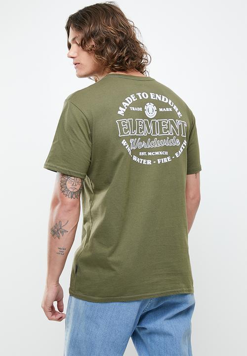 Element - Endure short sleeve tee - army