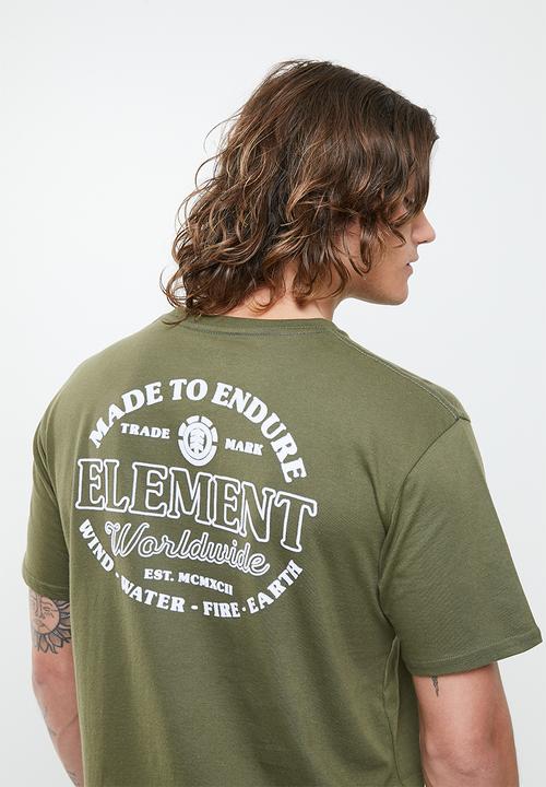 Element - Endure short sleeve tee - army