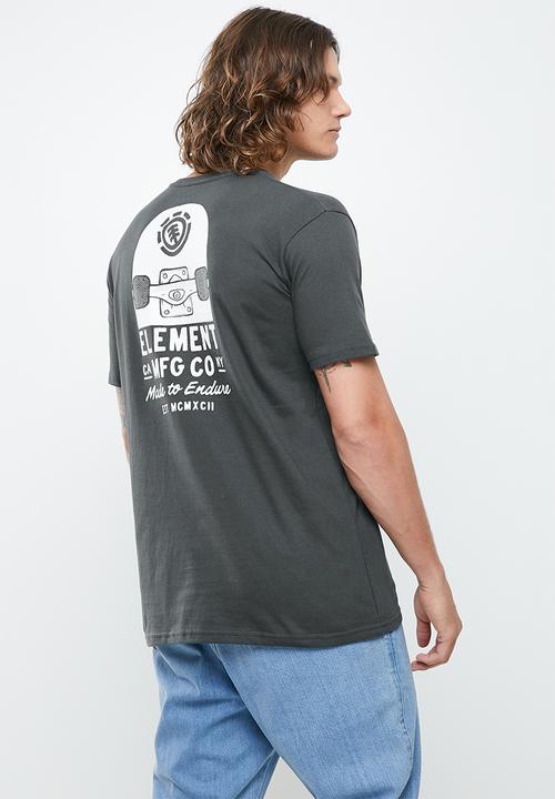 Element - Deck short sleeve tee - flint black
