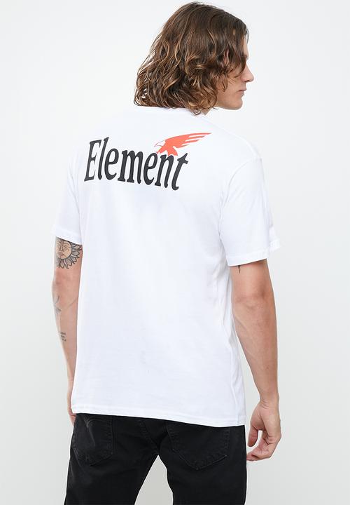 Element - Flight short sleeve tee - white