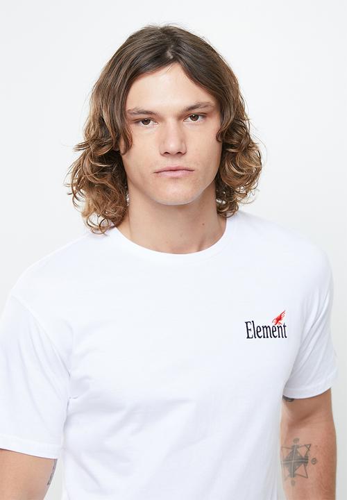 Element - Flight short sleeve tee - white