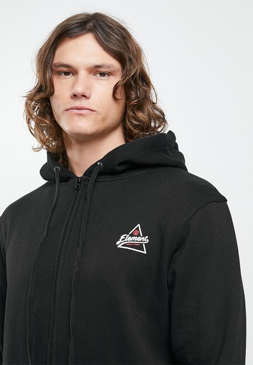 Element - Pyramid zip hood - black (blk)
