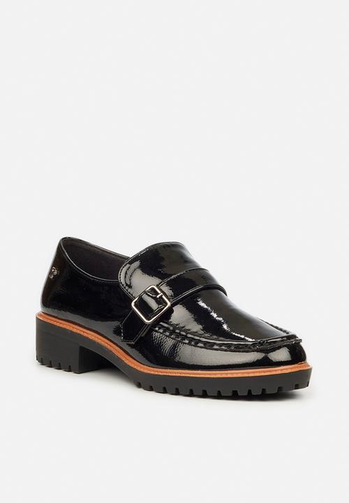 Butterfly Feet - Riya 1 monk strap shoe - black