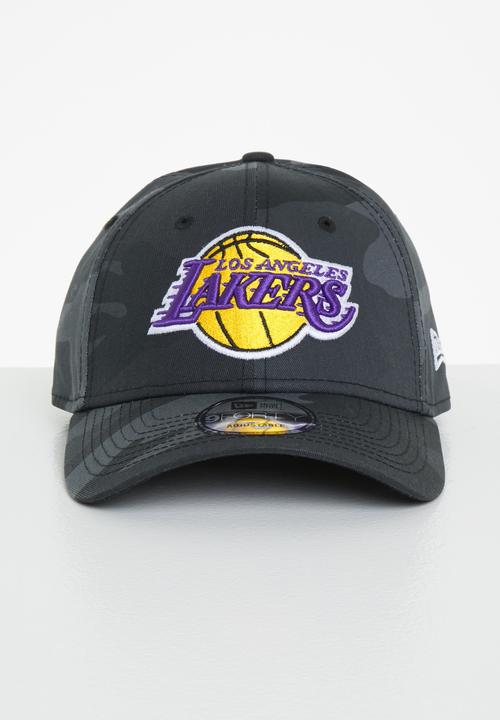 New Era - Nba camo 9forty lakers - grey