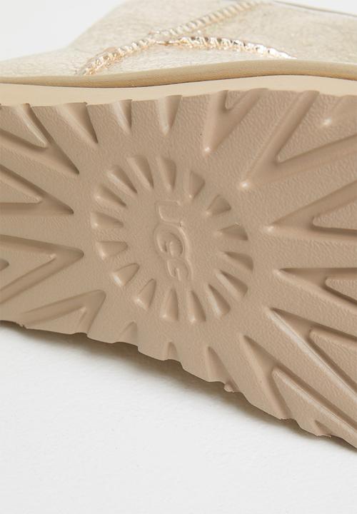 UGG® - Classic mini metallic sparkle - soft gold