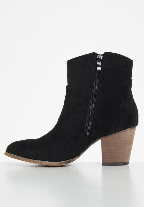 Seduction - Western ankle boot - black