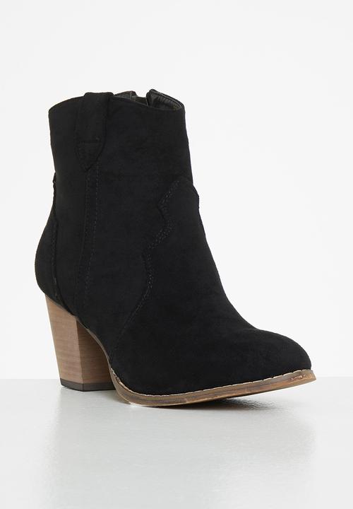 Seduction - Western ankle boot - black