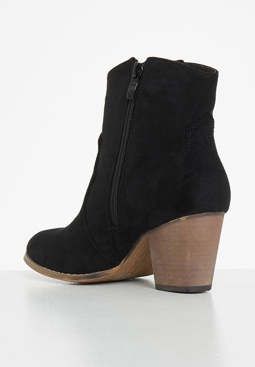 Seduction - Western ankle boot - black