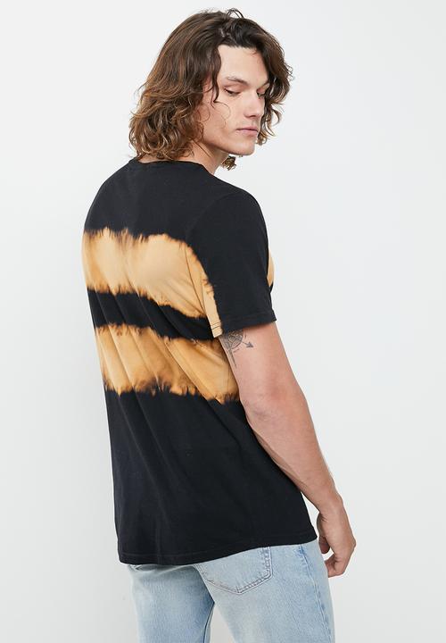 Flyersunion - Flyers tie-dye short sleeve tee - black