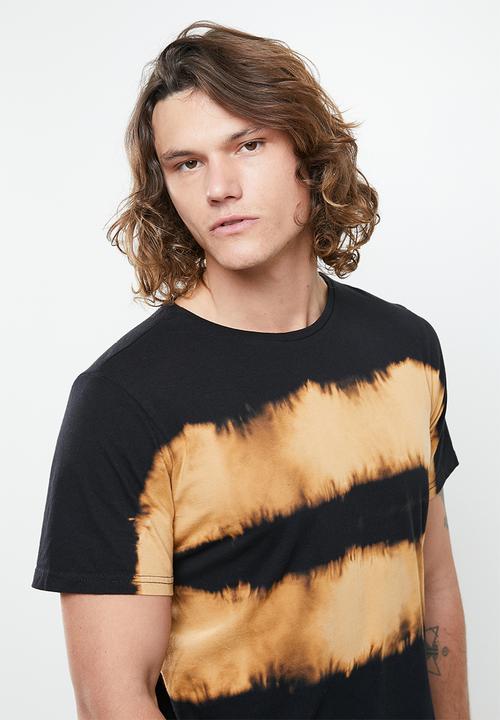 Flyersunion - Flyers tie-dye short sleeve tee - black