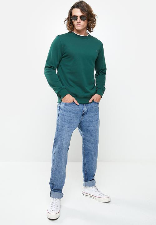 Cotton On - Relaxed tapered jean - vintage mid indigo