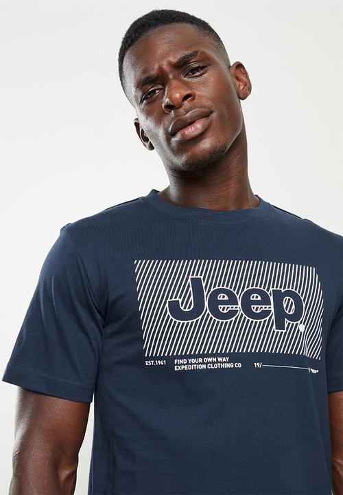 JEEP - High density logo/icon print - french navy
