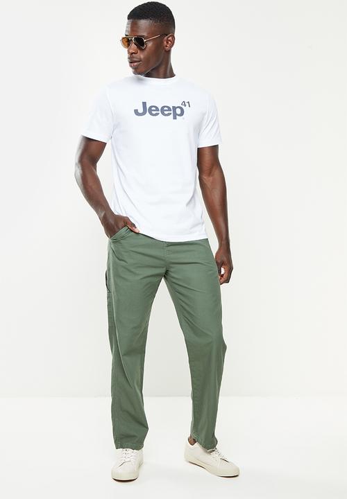 JEEP - Iconic logo tee - white