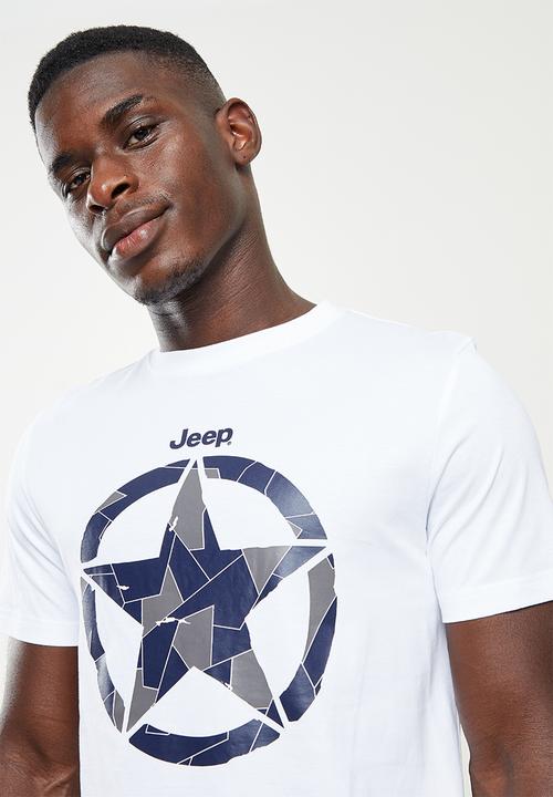 JEEP - Core logo tee - white