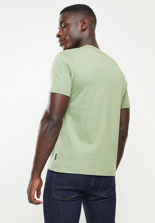 Ben Sherman - Target construction tee - pale khaki
