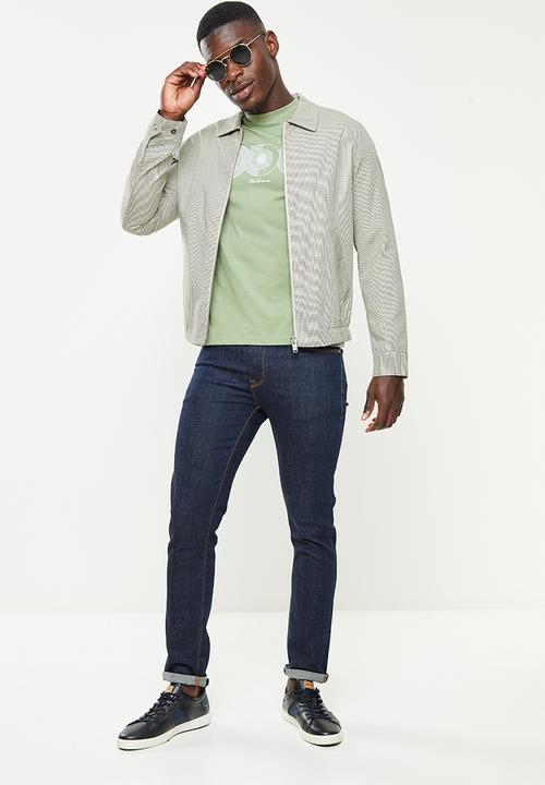 Ben Sherman - Target construction tee - pale khaki