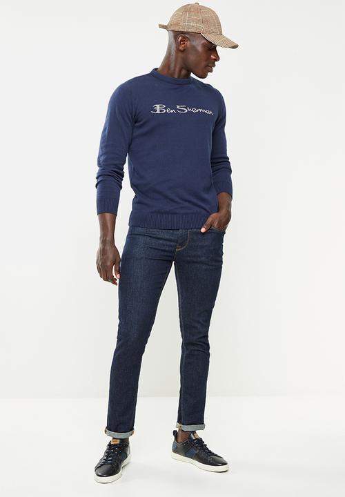 Ben Sherman - Ben sherman crew knit - navy