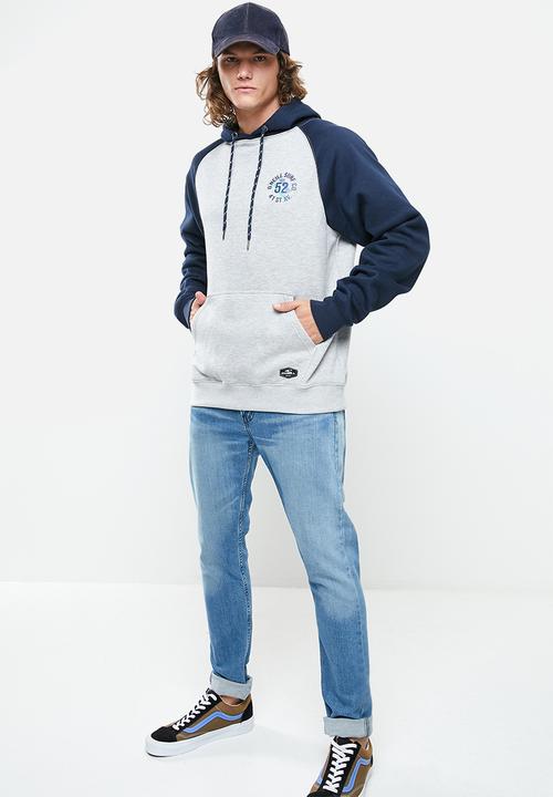 O'Neill - Base camp pullover  - heather grey & navy