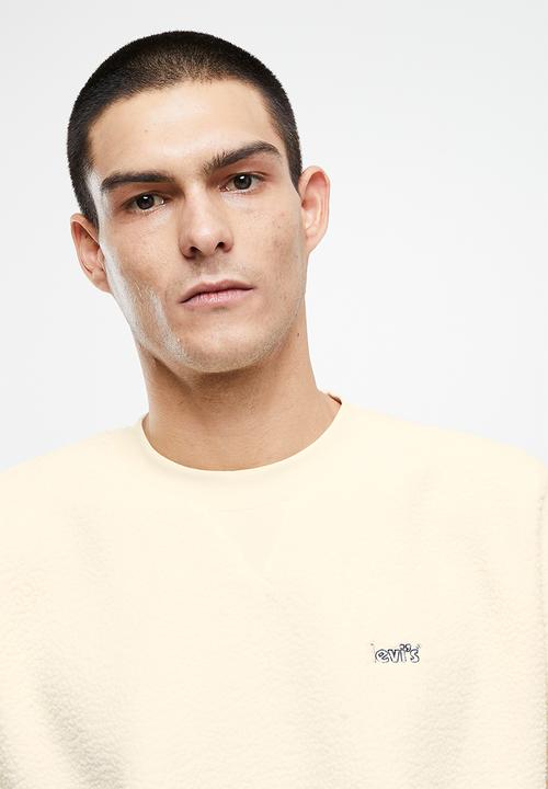 Levi’s® - Sherpa tipped crew true tipping - mossy green
