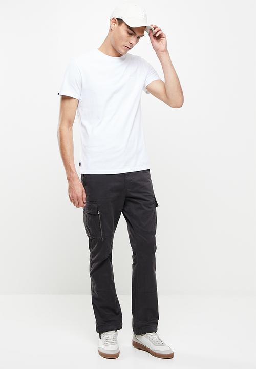 Superdry. - Vintage logo emb tee - white