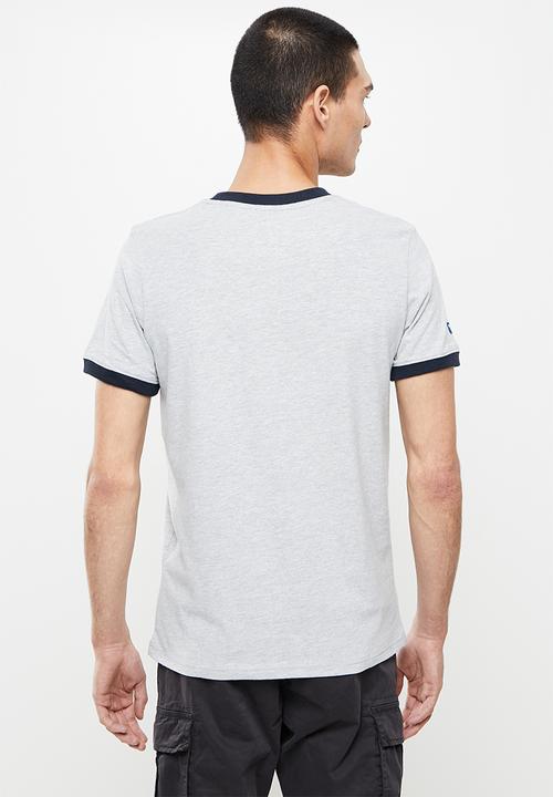Superdry. - Cl ac ringer tee - grey