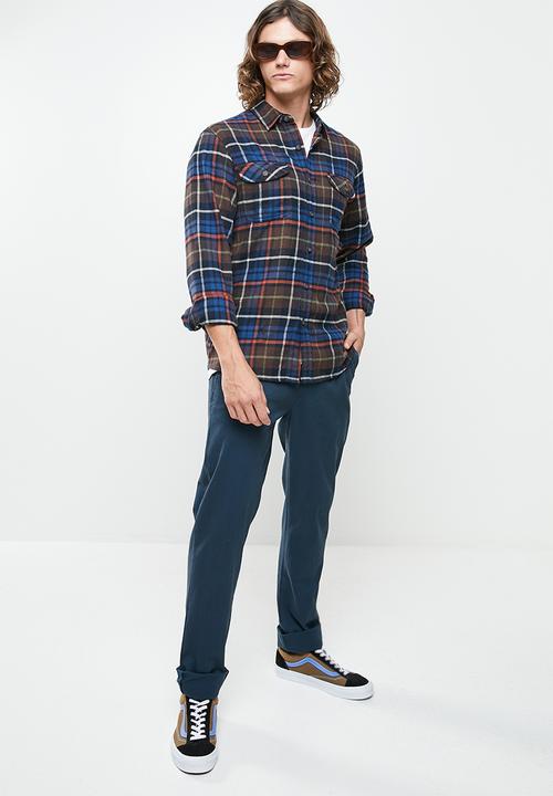 Vissla  - Central coast long sleeve flannel - java