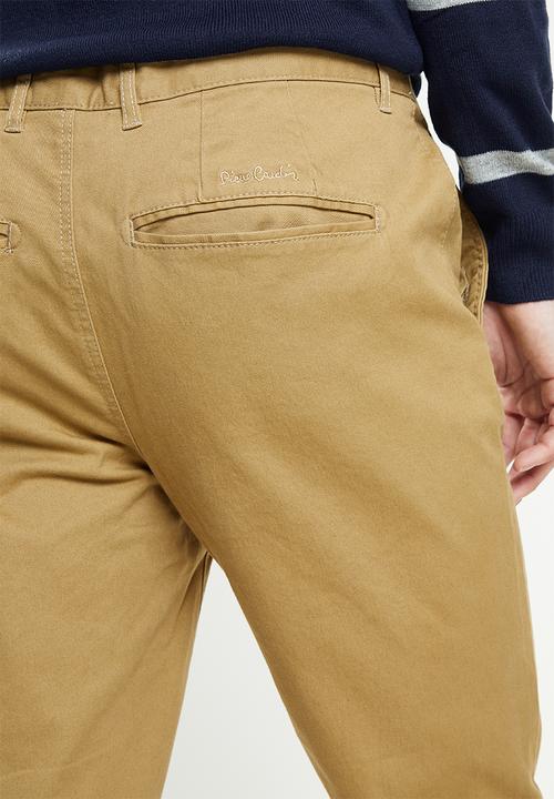 Pierre Cardin - Pc stretch chino pant  - Khaki