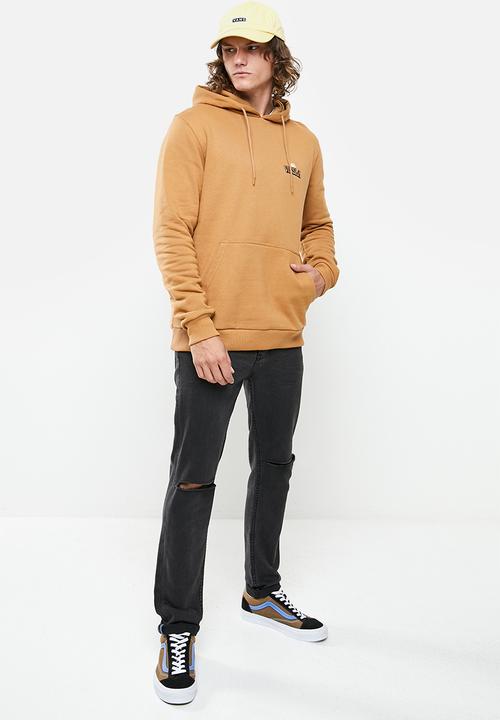 Vissla  - Coastal 2 po hoodie - mustard