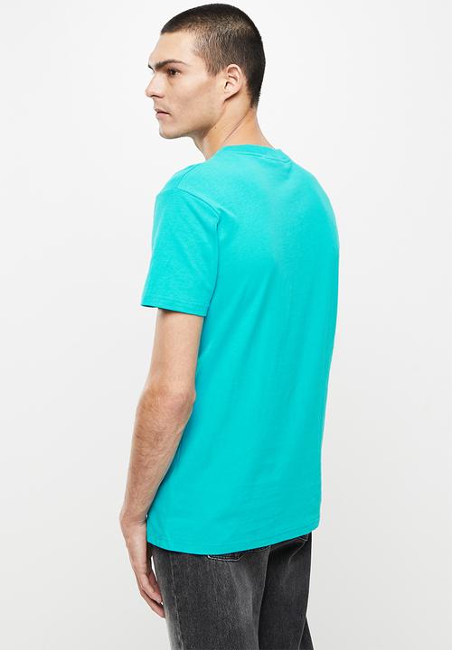 Superdry. - Cl source tee 220 - opal green