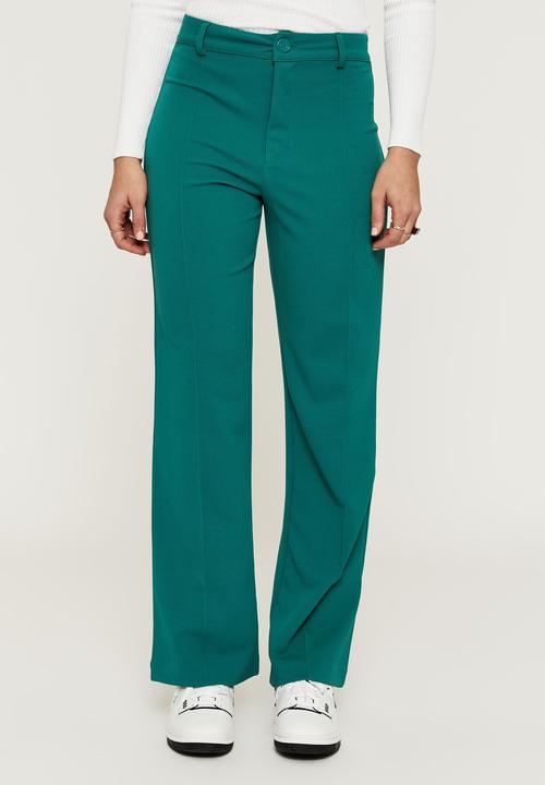 Supré  - Gabby wide leg pant - bottle green