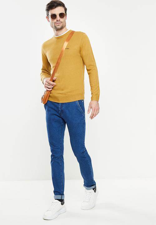 Pierre Cardin - Pc Ray Straight Leg Jean  - Blue