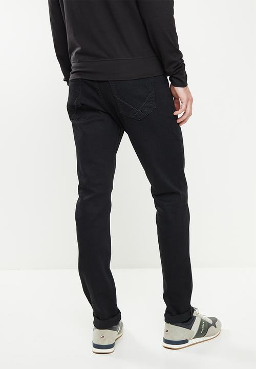 Pierre Cardin - Pc Frank Straight Leg Denim - Black