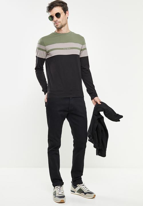 Pierre Cardin - Pc Frank Straight Leg Denim - Black