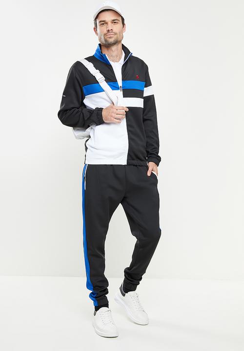 Pierre Cardin - Pc Nadal Tracksuit Set - Black