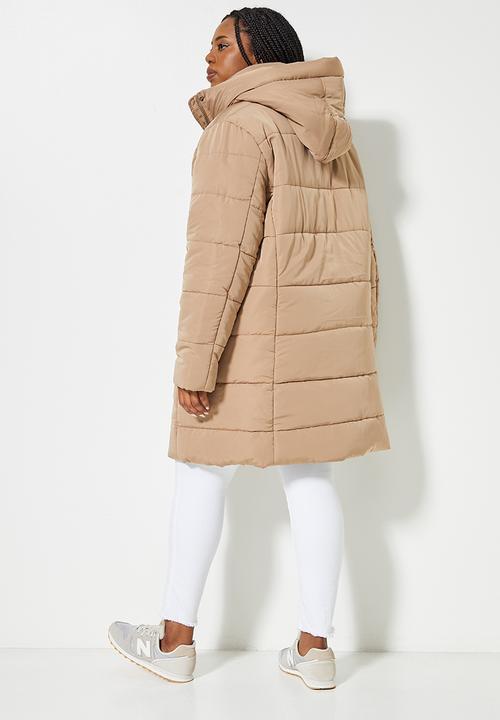 Superbalist - Puffer coat - mocha
