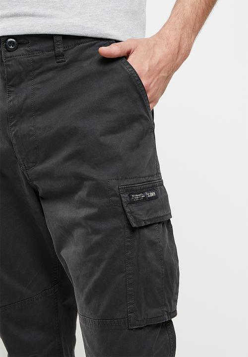 Superdry. - Recruit grip -  vulcan black 
