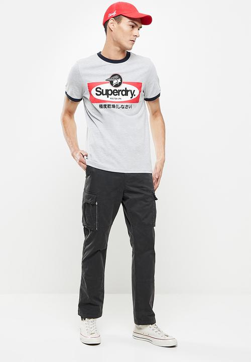 Superdry. - Recruit grip -  vulcan black 