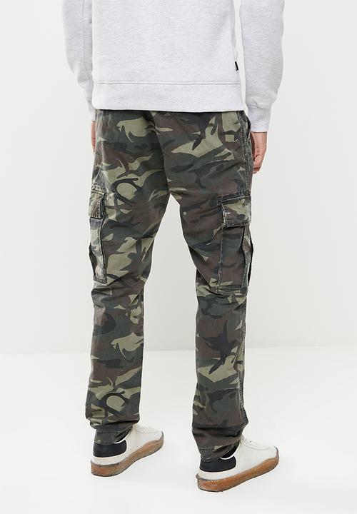Superdry. - Core cargo pant - camo 