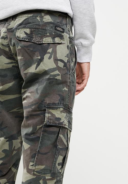 Superdry. - Core cargo pant - camo 