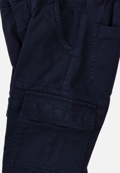 MINOTI - Teen boys basic combat pant - navy 
