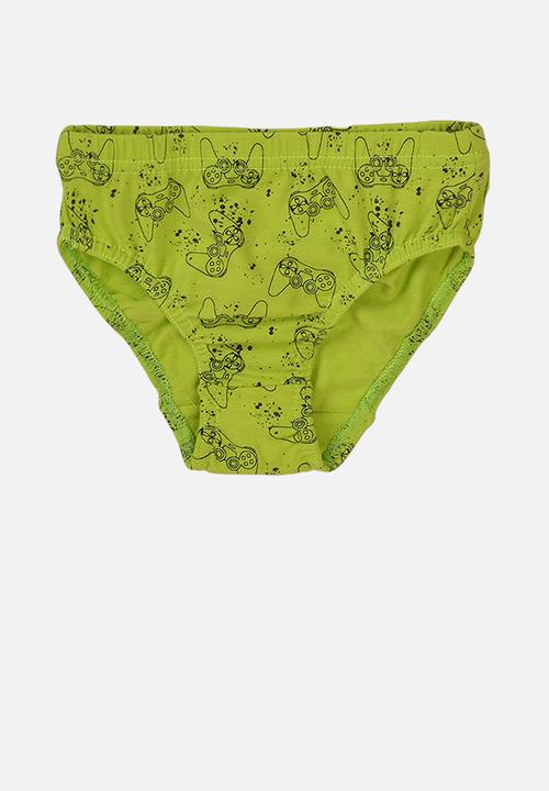 MINOTI - Teen boys 5 Pack aop/solid underpants - multi